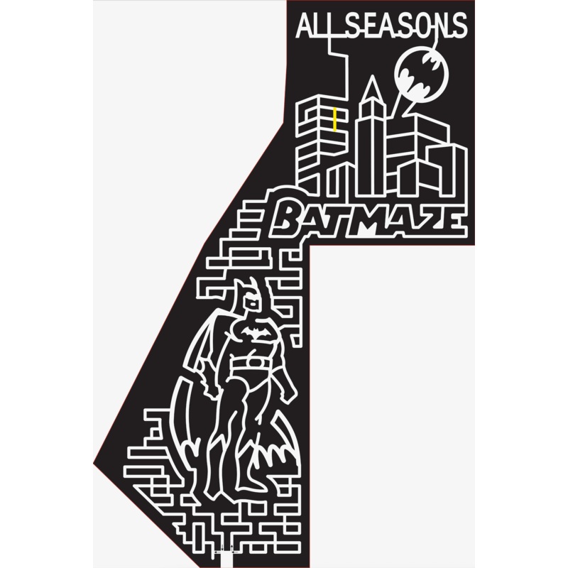 16_IL_Woodstock, 2016, Illionois, batman, hero, batmaze, buildings