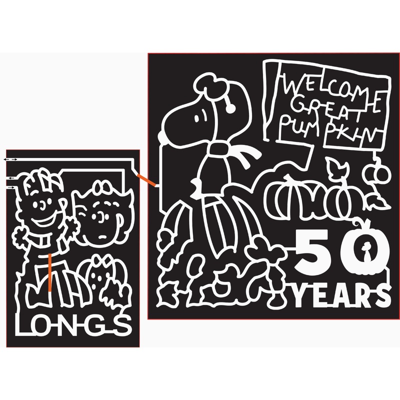 16_MI_Commerce, 2016, Michigan, great pumpkin, peanuts, linus, sally, snoopy, pumpkin pathc, pumpkin, 50 years