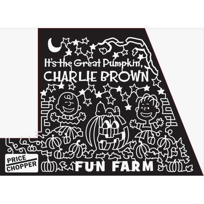 16_MO_Kearny, 2016, Missouri, great pumpkin, peanuts, pumpkin patch, charlie brown, linus, snoopy, pumpkin, price chopper logo, logo, star, moon,