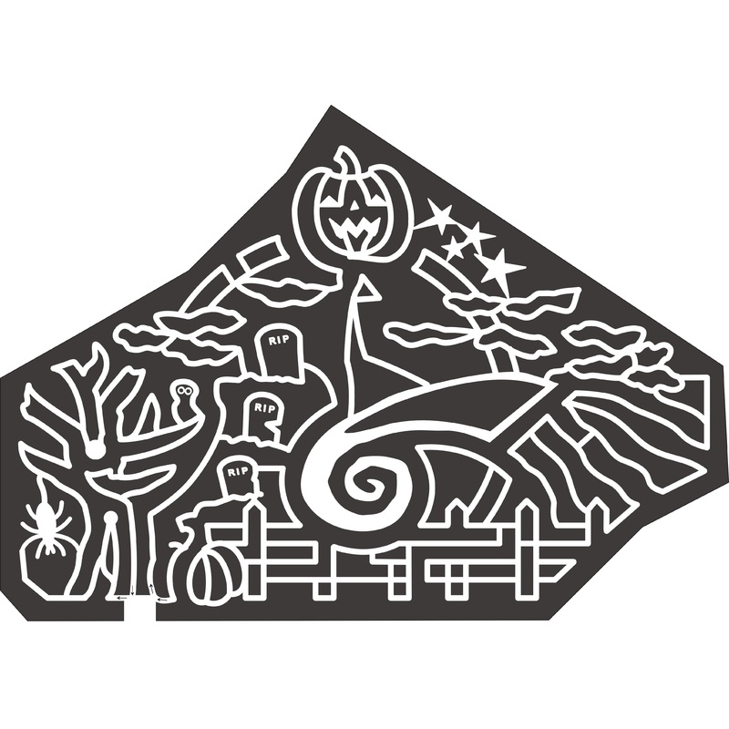 2017  17_CO_Holyoak, halloween, RIP, jackolantern, spider, ree, star, clouds, fence, pumpkin, pumpkins, insect, bug.jpg