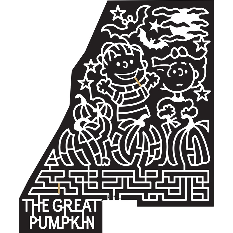 16_NY_Schaghticoke, 2016, New York, peanuts, great pumpkin, linus, sally, pumpkins, bat, bats, star, moon, clouds, halloween