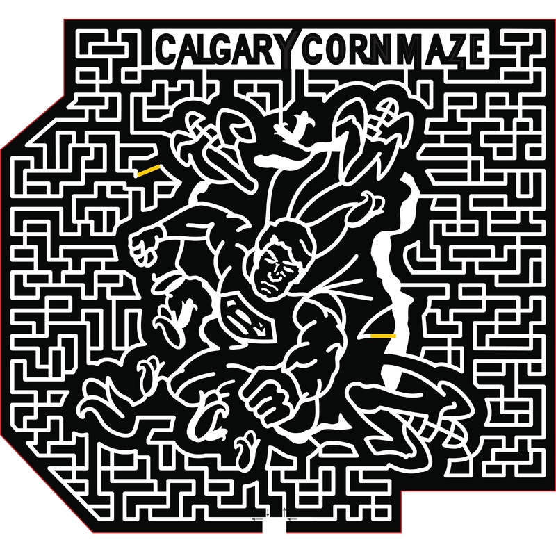 18_AB_Calgary calgary cornmaze superman corn