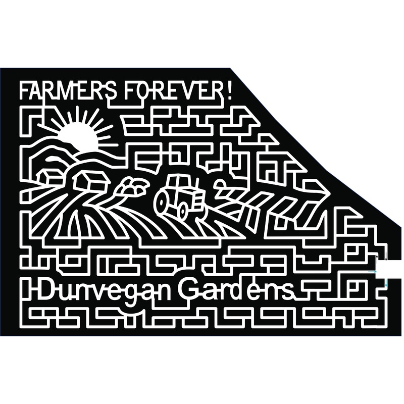 18_AB_McMurray farmers forever! dunvegan gardens sun tractor field building barn hill