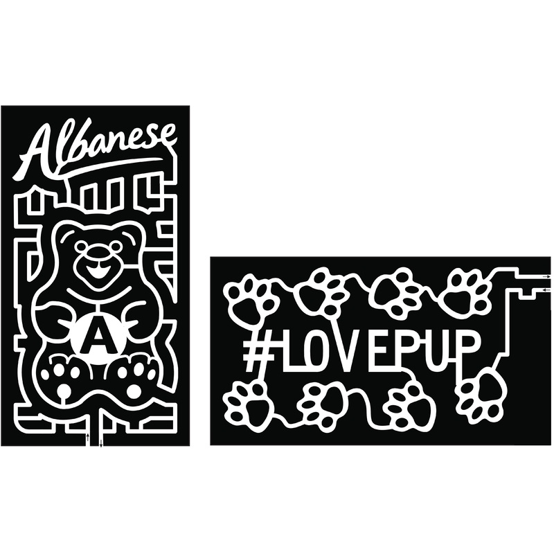 18_AZ_MaranaAlbanese paw print dog  bear #lovepup