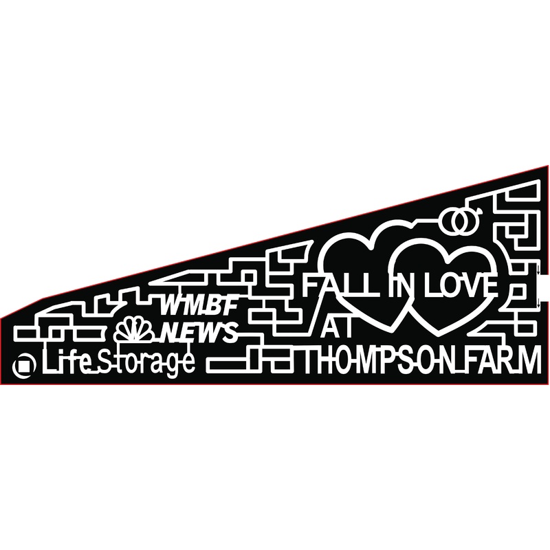 18 SC Myrtle Beach  WMBF news Life Storage Fall in Love Thompson Farm heart hearts ring rings wedding engaged