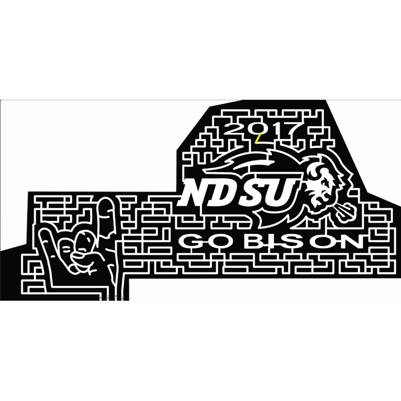 2017 17_MN_PelicanRapids, fingers, hand, bison, NDSU, Love sign, college.jpg
