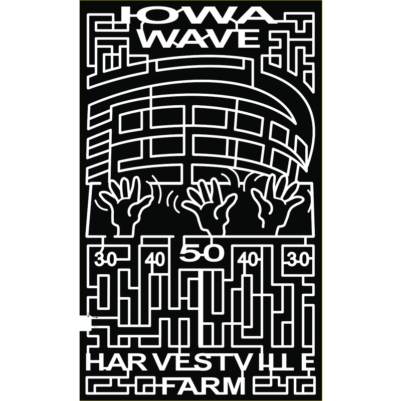 18_IA_Donnellson Iowa Stadium Hand Hands football field Harvestville farm wave