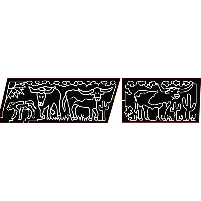 18_MI_Edwardsburg sun clouds cactus bull steer calf grass cow