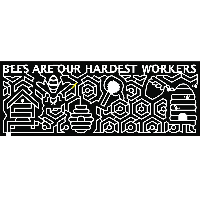 18_MI_Goodrich bees are our hardest workers bee honeycomb bee hive honey honey pot
