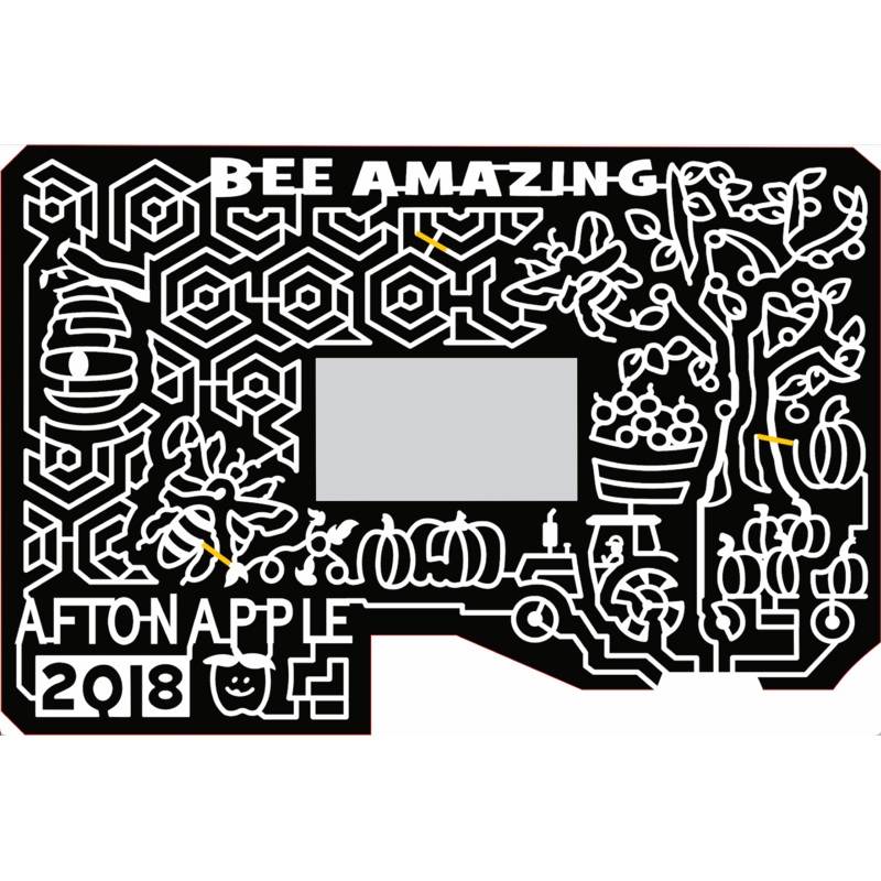 18_MN_Hastings bee amazing afton apple 2018 beehive honeycomb bee bees apples basket tree pumpkin tractor pumpkins