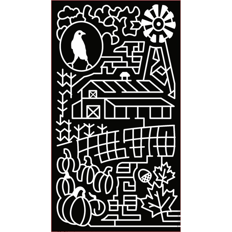 18_MN_Hutchinson bird cloud windmill barn pumpkin leaf acorn  corn stalk