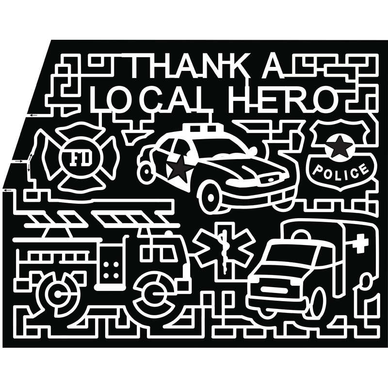 18_MO_Sikeston thank a local hero fire department police police car fire truck ambulance EMT
