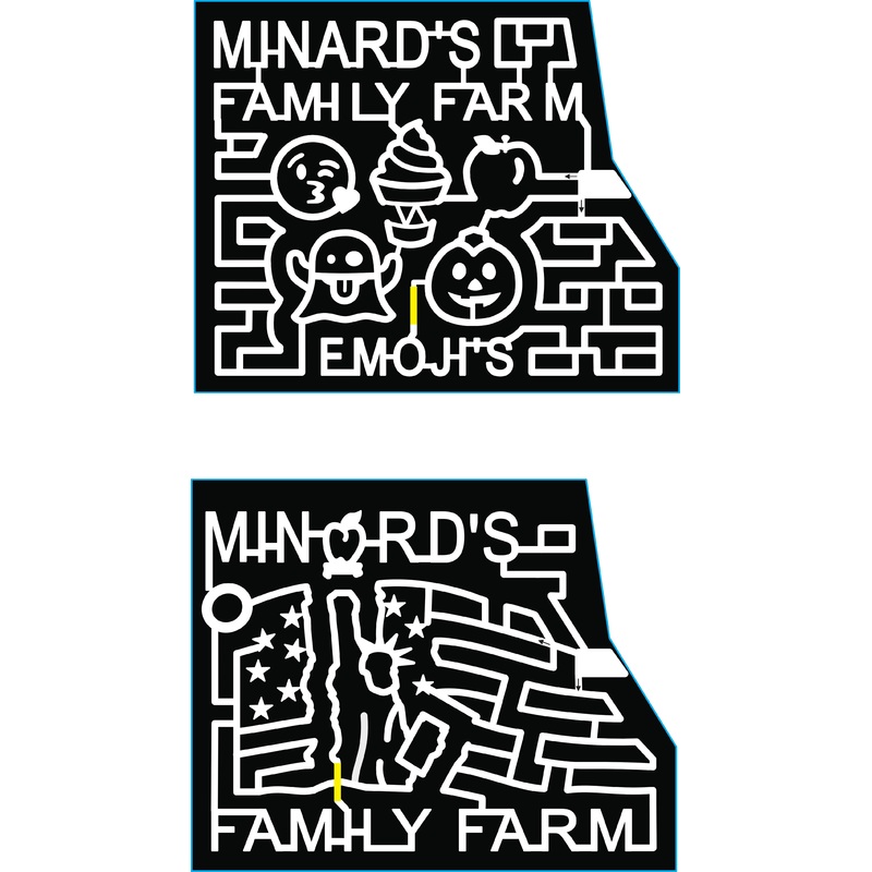 18_NY_Clintondale minard’s family farm emoji’s pumpkin apple ghost ice cream statue of liberty flag stars patriotic