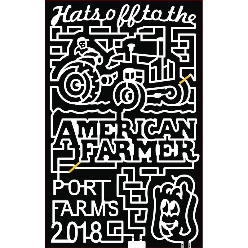 18_PA_Waterford hats off to the american farmer port farms 2018 pumpkin farmer tractor spookley