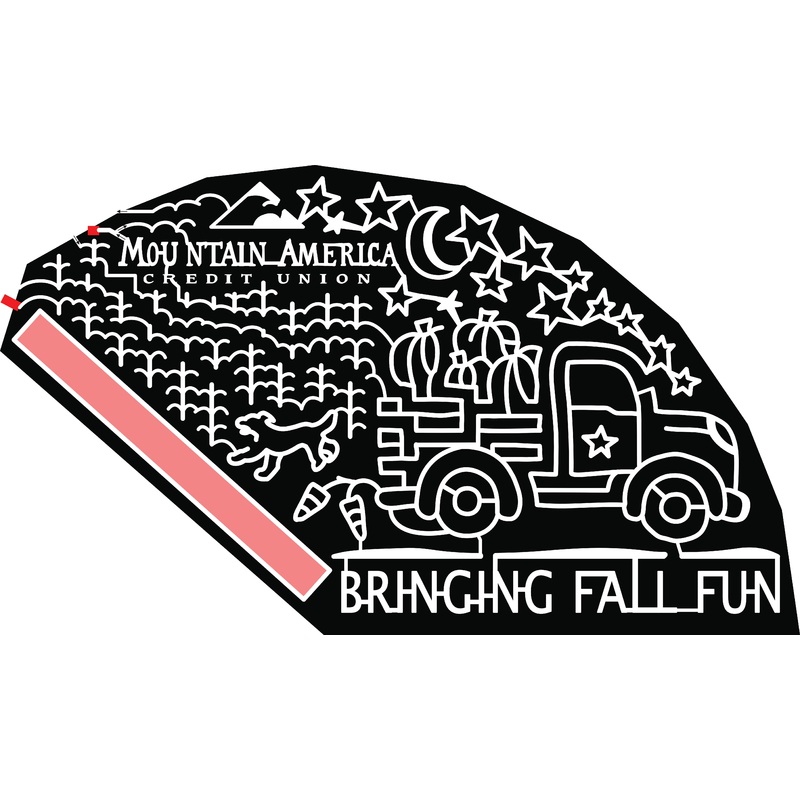 18_UT_Bluebell bringing fall fun mountain America credit union truck dog corn corn stalk carrot pumpkin moon star stars cloud