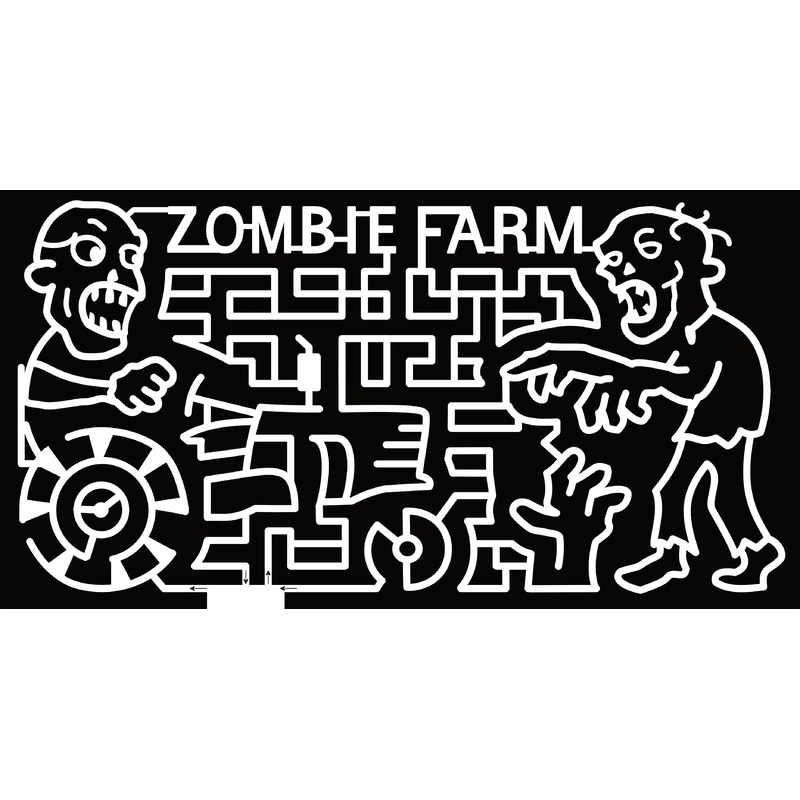 24_MO_Verona Zombie Farm, Zombie, Tractor, Hand