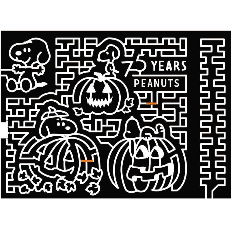 24_MT_Billings Snoopy, Peanuts, 75 Years, Pumpkin