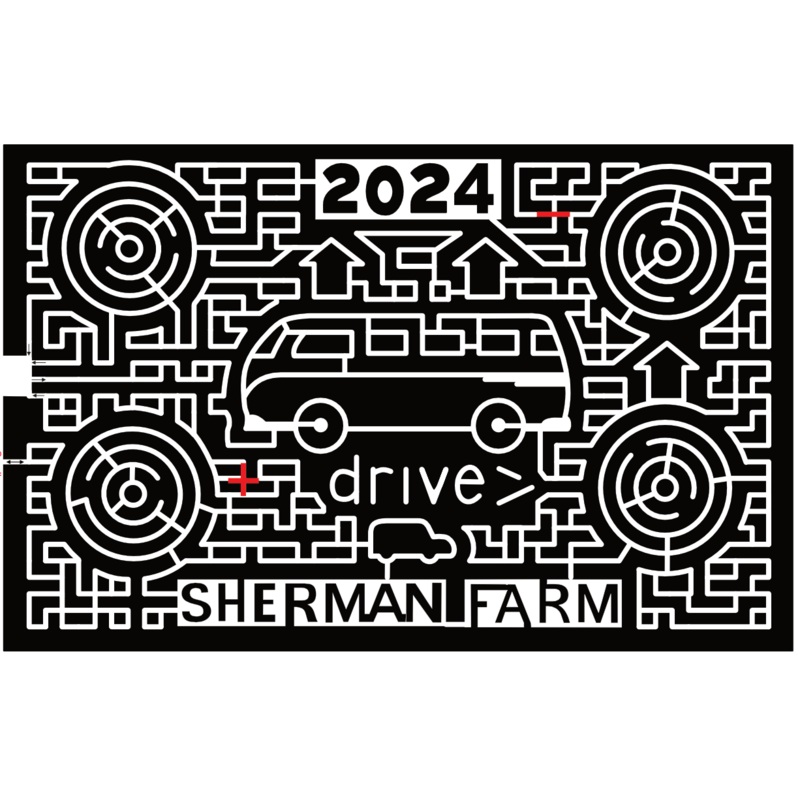 24_NH_Center Conway, Car, Van, 2024, Drive, Sherman Farm, Arrow