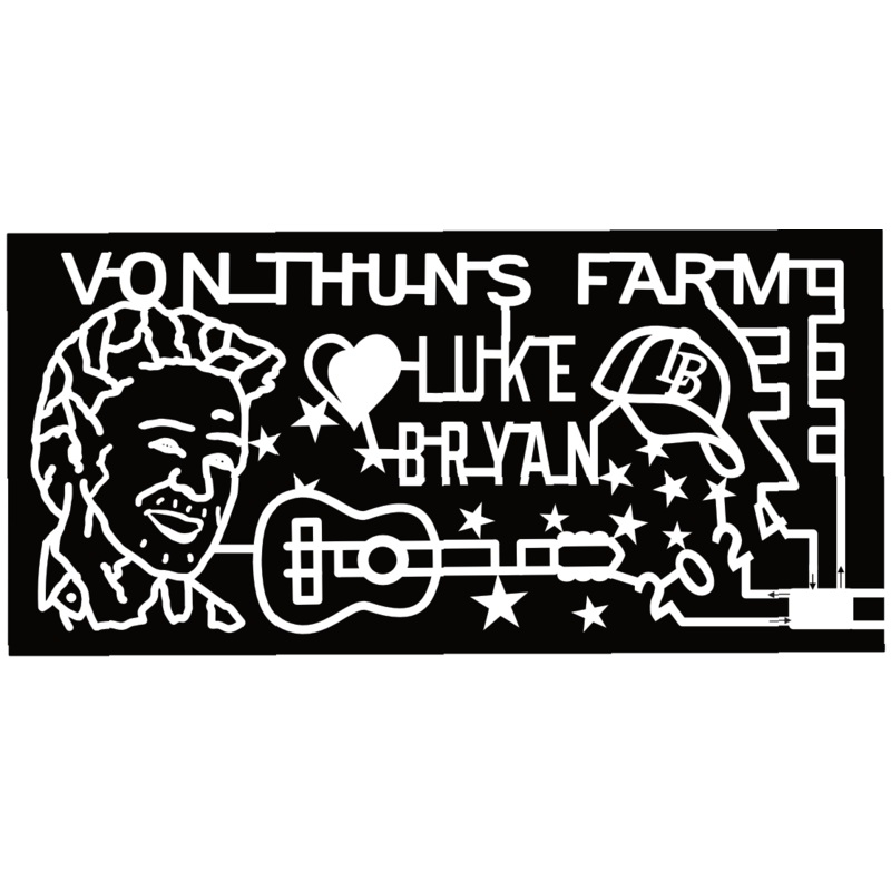 24_NJ_Monmouth Vonthuns Farm Hearts Luke Bryan, Face, Guitar, Hat, Luke Bryan