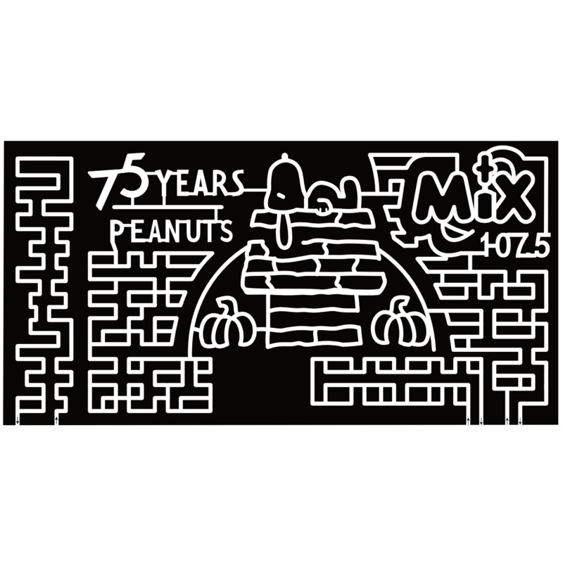 24_NM_Clovis Snoopy, Peanuts, 75 Years, Mix 107.5, Pumpkin