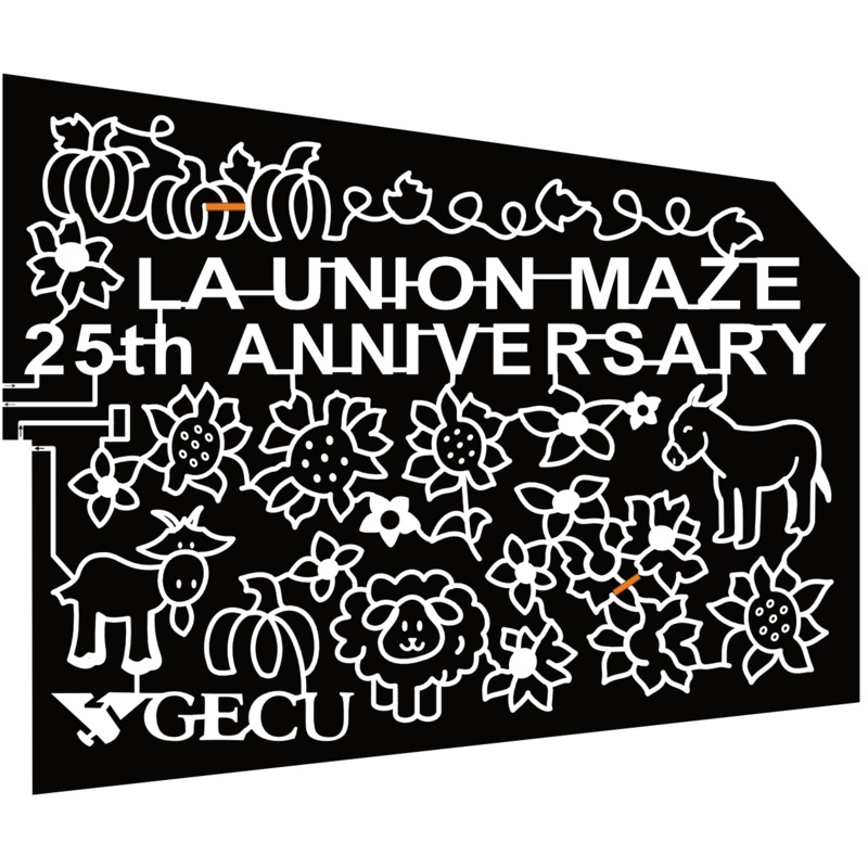 24_NM_La Union 25th Anniversary, La Union Maze, GECU, Donkey, Sheep, Pumpkin, Flowers, Goat