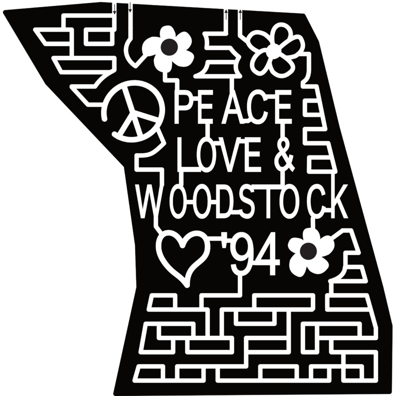 24_NY_Accord Peace Love & Woodstock, Peace Sign, Flower, Heart, 94