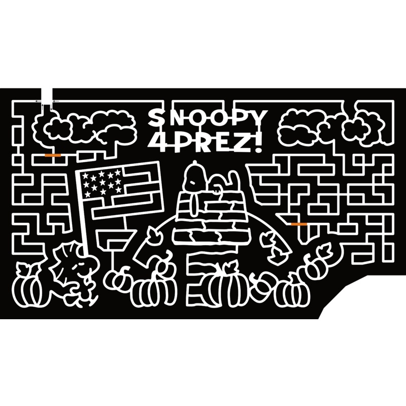 24_OR_Terrebonne, Snoopy 4 Prez, Woodstock, Flag, Pumpkin, Cloud