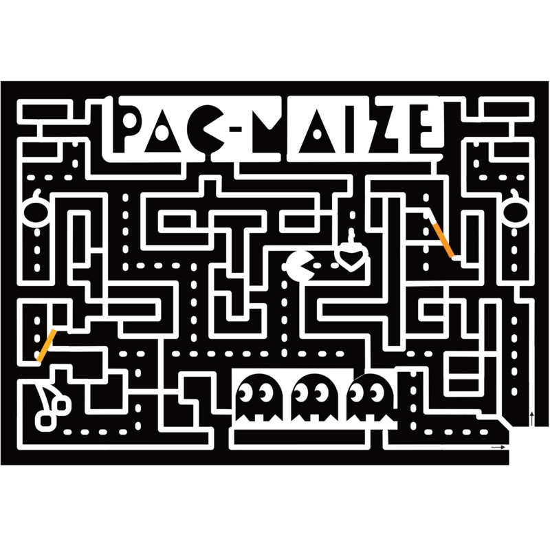 24_TN_Memphis Pac Maize, Pacman, Ghost, Cherry, Game
