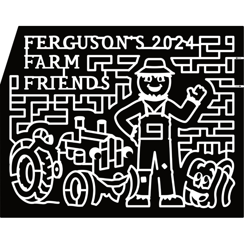 24_WI_Eau Claire, Fergusons Farm Friends, 2024, Tractor, Spookley, Scarecrow, person