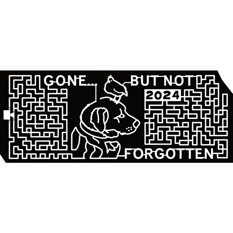 24_WY_Lingle, Gone But Not Forgotten, 2024, Bird, Dog