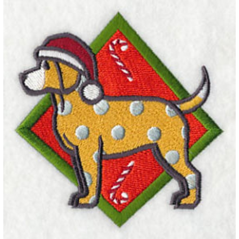 Beagle – Polka Dots|3.77″ x 3.65″ / 95.87mm x 92.73mm|2.36″ x 2.28″ / 59.83mm x 57.87mm|All Sizes