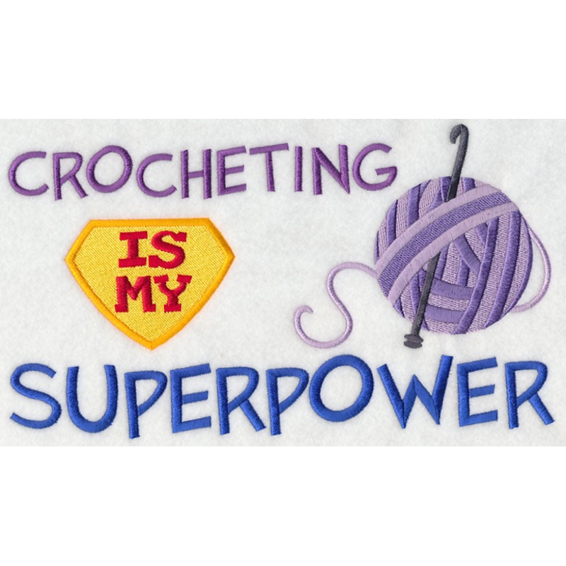 Crocheting Is My Superpower|5.93″ x 10.53″ / 150.68mm x 267.43mm|5.3″ x 9.39″ / 134.6mm x 238.4mm|4.4″ x 7.79″ / 111.66mm x 197.78mm|3.86″ x 6.83″ / 97.96mm x 173.51mm|2.97″ x 5.26″ / 75.37mm x 133.51mm|2.18″ x 3.87″ / 55.42mm x 98.21mm|All Sizes
