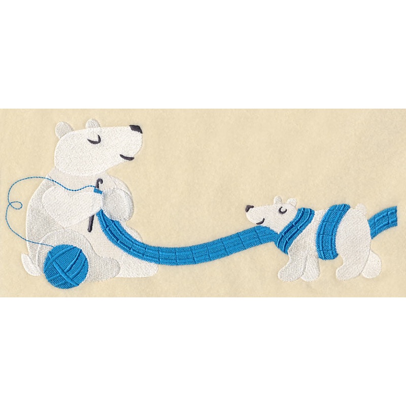 Crocheting with Polar Bears|4.86″ x 11″ / 123.51mm x 279.45mm|4.16″ x 9.4″ / 105.57mm x 238.76mm|3.45″ x 7.8″ / 87.65mm x 198.18mm|3.02″ x 6.84″ / 76.77mm x 173.62mm|2.32″ x 5.25″ / 59.01mm x 133.32mm|All Sizes