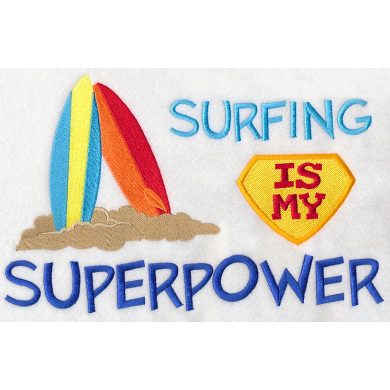 Surfing Is My Superpower|6.77″ x 10.75″ / 171.99mm x 273.05mm|5.85″ x 9.29″ / 148.58mm x 235.9mm|4.91″ x 7.8″ / 124.79mm x 198.13mm|4.31″ x 6.85″ / 109.52mm x 173.99mm|3.31″ x 5.25″ / 84.08mm x 133.36mm|2.43″ x 3.85″ / 61.68mm x 97.78mm|All Sizes