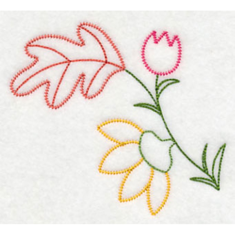 Autumn Flower Pair (Vintage)|3.94″ x 4.41″ / 100.06mm x 112.07mm|2.31″ x 2.59″ / 58.59mm x 65.75mm|All Sizes