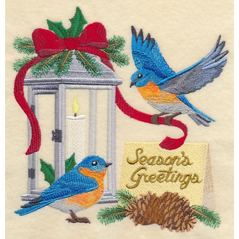 Bluebirds Give Season’s Greetings