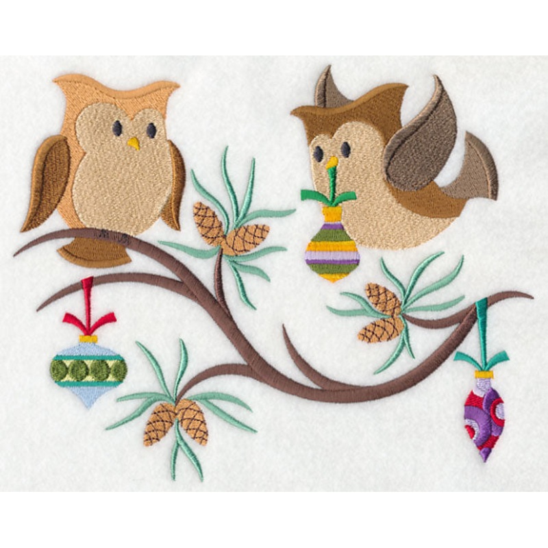 Deck the Halls with Christmas Owls