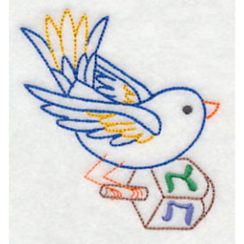 Dreidel in Flight 2 (Vintage)|3.33″ x 3.03″ / 84.67mm x 77.08mm|2.37″ x 2.16″ / 60.1mm x 54.74mm|All Sizes