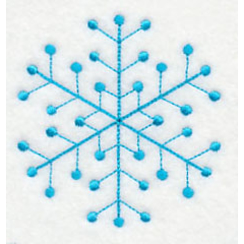 Frosty Little Snowflake 1 (Vintage)