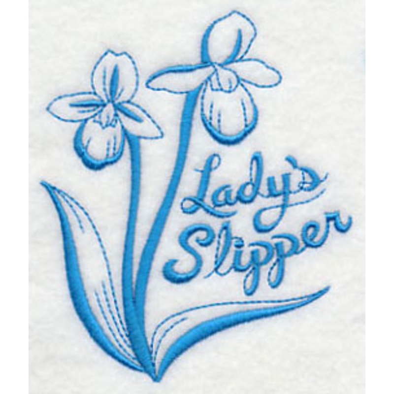 Winter Garden Lady’s Slipper|4.01″ x 3.37″ / 101.81mm x 85.58mm|2.74″ x 2.31″ / 69.67mm x 58.61mm|All Sizes