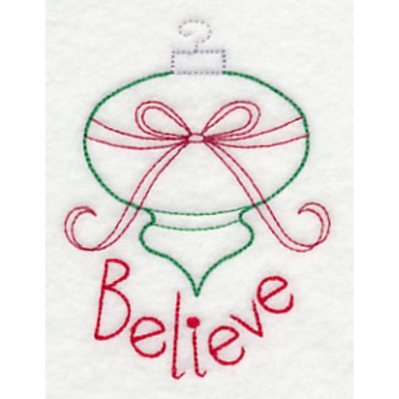 Believe Ornament (Vintage)|3.85″ x 2.88″ / 97.73mm x 73.15mm|2.52″ x 1.89″ / 64.05mm x 47.91mm|All Sizes
