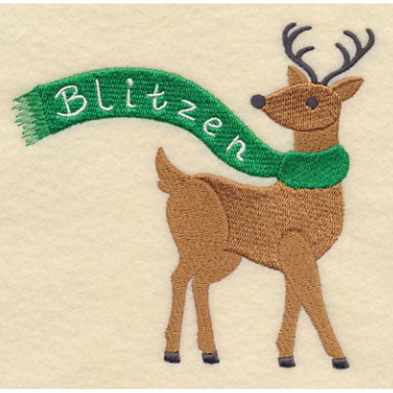 Cozy Christmas Blitzen|4.76″ x 5.02″ / 120.95mm x 127.47mm|3.75″ x 3.93″ / 95.3mm x 99.83mm|All Sizes
