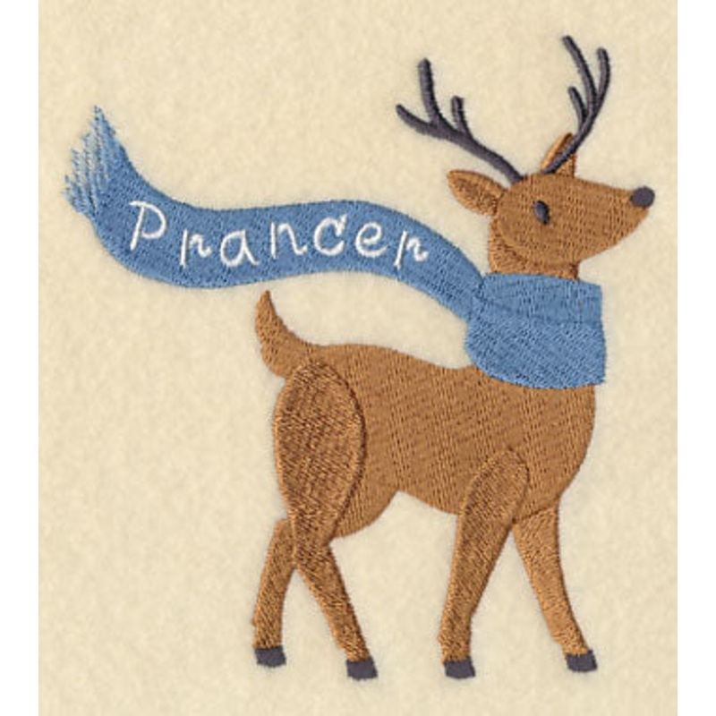 Cozy Christmas Prancer|4.82″ x 4.41″ / 122.34mm x 112.03mm|3.8″ x 3.48″ / 96.4mm x 88.3mm|All Sizes