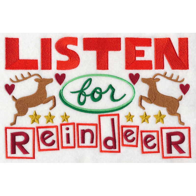 Listen for Reindeer|6.92″ x 10.52″ / 175.65mm x 267.22mm|5.87″ x 8.92″ / 148.98mm x 226.62mm|5.12″ x 7.78″ / 129.96mm x 197.66mm|4.52″ x 6.87″ / 114.69mm x 174.43mm|All Sizes