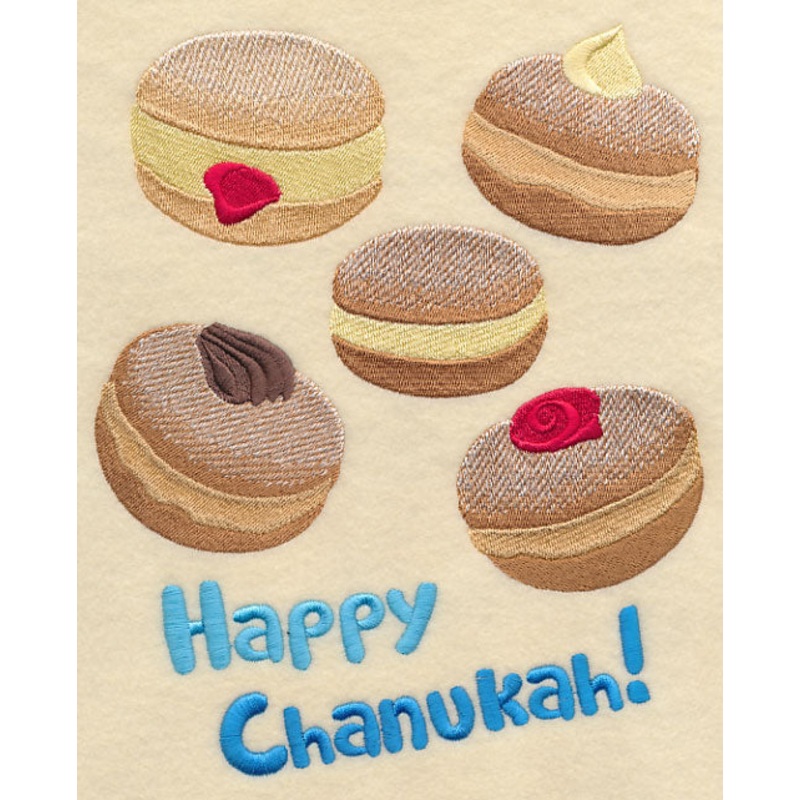 Tasty Chanukah Sufganiyot|8.43″ x 6.9″ / 214.18mm x 175.21mm|7.42″ x 5.85″ / 188.55mm x 148.49mm|5.92″ x 4.74″ / 150.29mm x 120.28mm|All Sizes