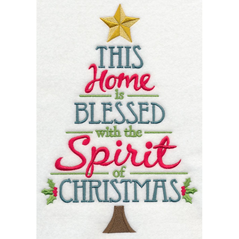 This Home is Blessed Christmas Tree