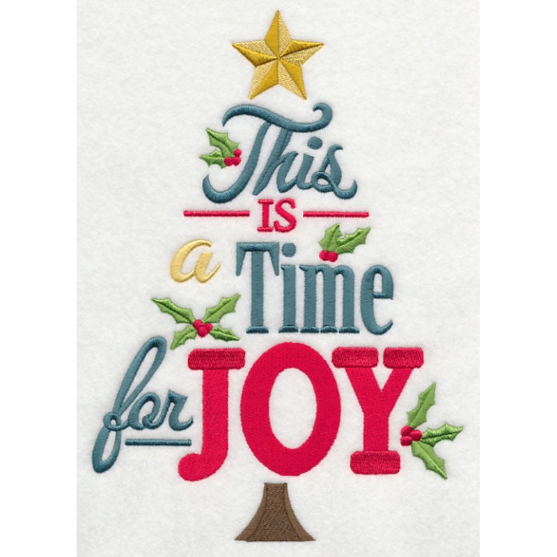 Time for Joy Christmas Tree|9.25″ x 6.58″ / 235.04mm x 167.18mm|7.8″ x 5.55″ / 198.22mm x 141.03mm|6.84″ x 4.87″ / 173.65mm x 123.58mm|All Sizes
