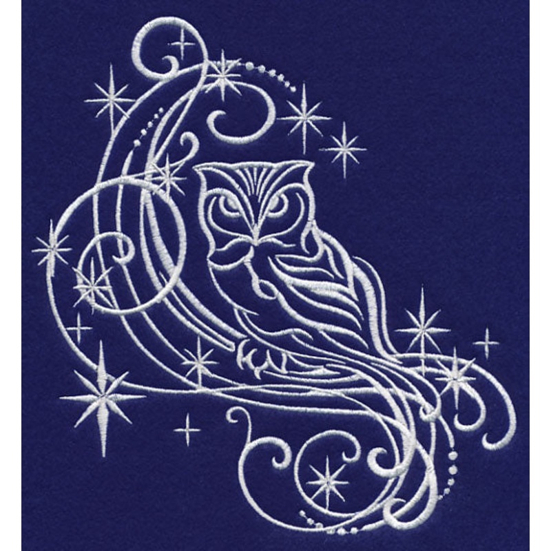 White Christmas Owl|7.35″ x 6.86″ / 186.59mm x 174.28mm|6.28″ x 5.86″ / 159.44mm x 148.88mm|5.21″ x 4.86″ / 132.31mm x 123.53mm|All Sizes