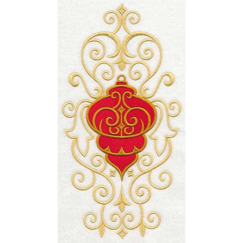 Antique Ornament in Filigree Spray
