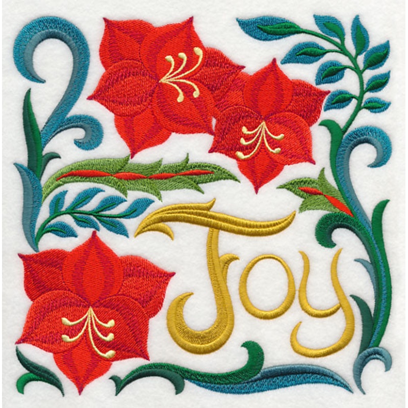 Art Nouveau Joy with Amaryllis